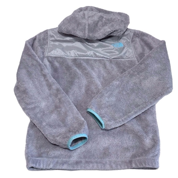 The North Face Fleece Oso Hooded Jacket Size Large 14/16 - Picture 3 of 11